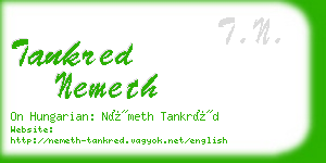 tankred nemeth business card